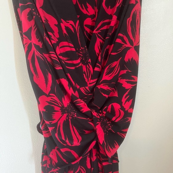 Small Norma Kamali Sleevless Floral Dress - Picture 2 of 6